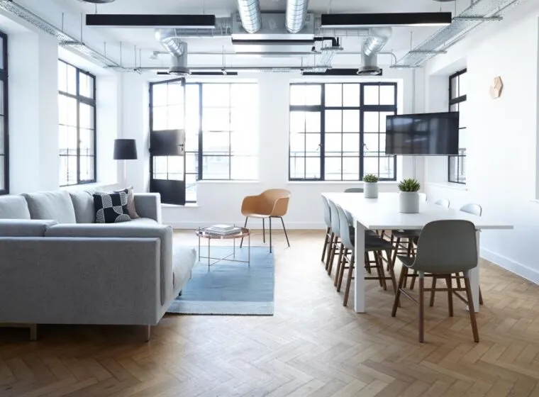 Living and dining area