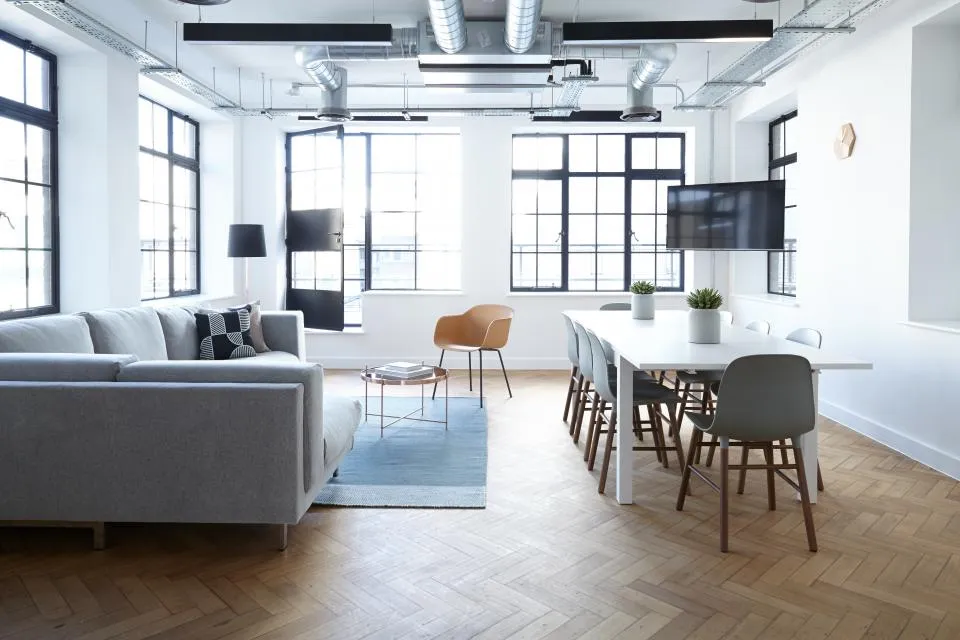 Living and dining area